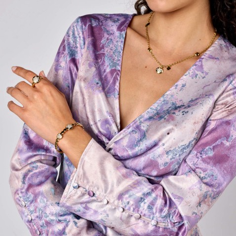 Dahlia | Anel com Diamantes