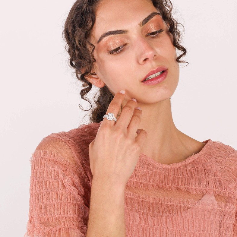 Anel de Noivado com Diamantes | Special Moments