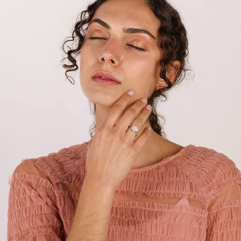 Anel de Noivado com Diamantes | Special Moments