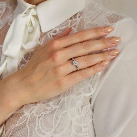 Anel de Noivado com Diamantes | Special Moments