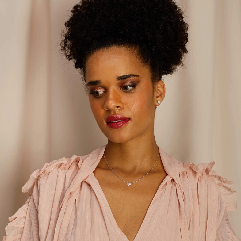 Fio pendente com Diamantes