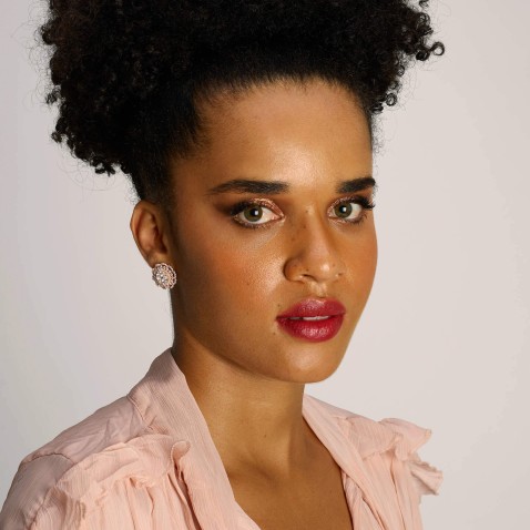 Brincos com Diamantes