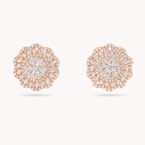 Brincos com Diamantes