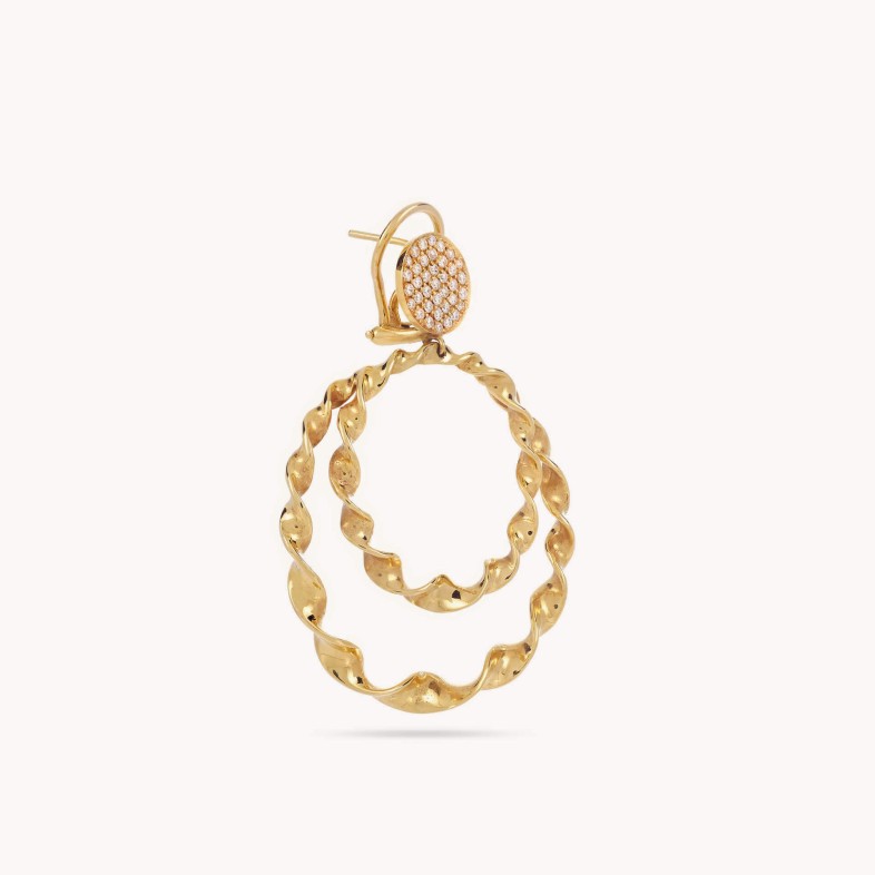 Circles | Brincos com Diamantes