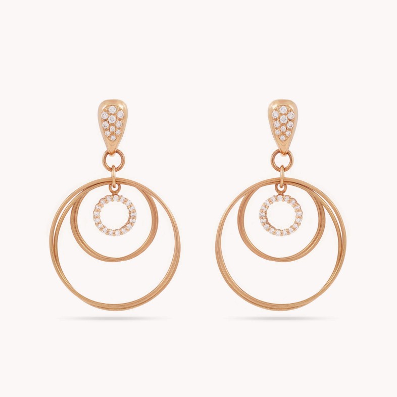 Circles | Brincos com Diamantes