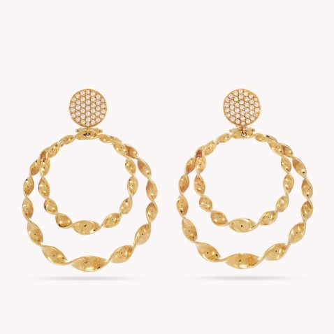Circles | Brincos com Diamantes