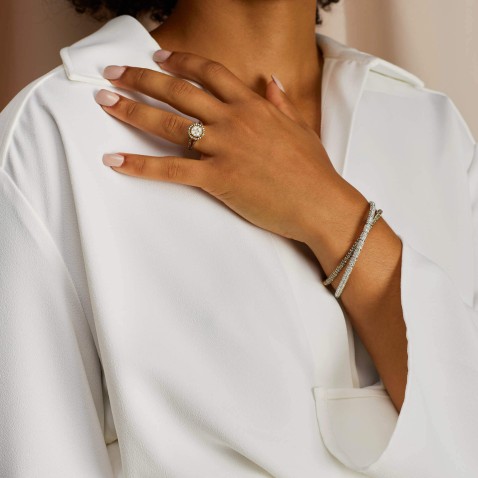 Pulseira com Diamantes