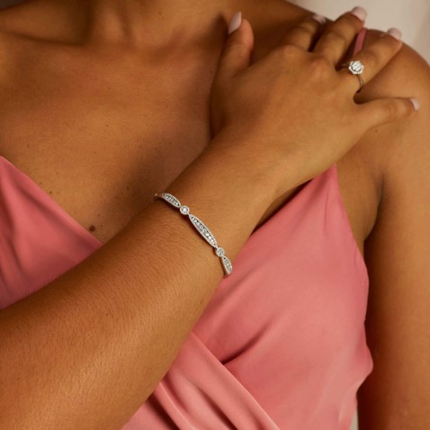 Pulseira com Diamantes