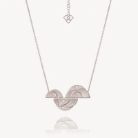 Plain silver / Rhodium-plated silver