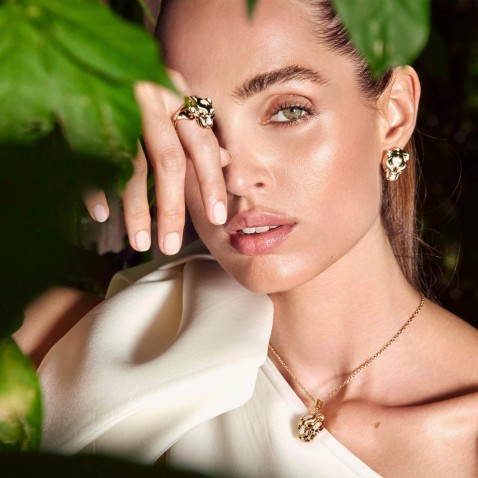 Origen - Zodaria | Enamel and Emerald Earrings