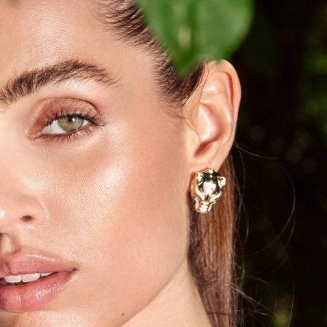 Origen - Zodaria | Enamel and Emerald Earrings