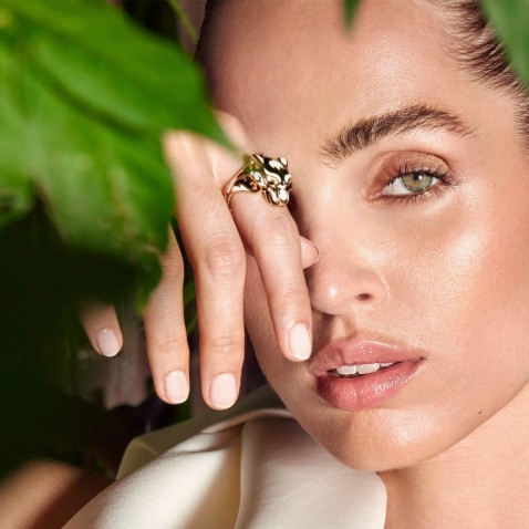 Origen - Zodaria | Anel com Esmalte e Esmeraldas