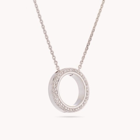 Circles | Colar com Pendente com Diamantes