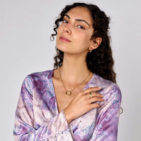 Circles | Anel com Diamantes