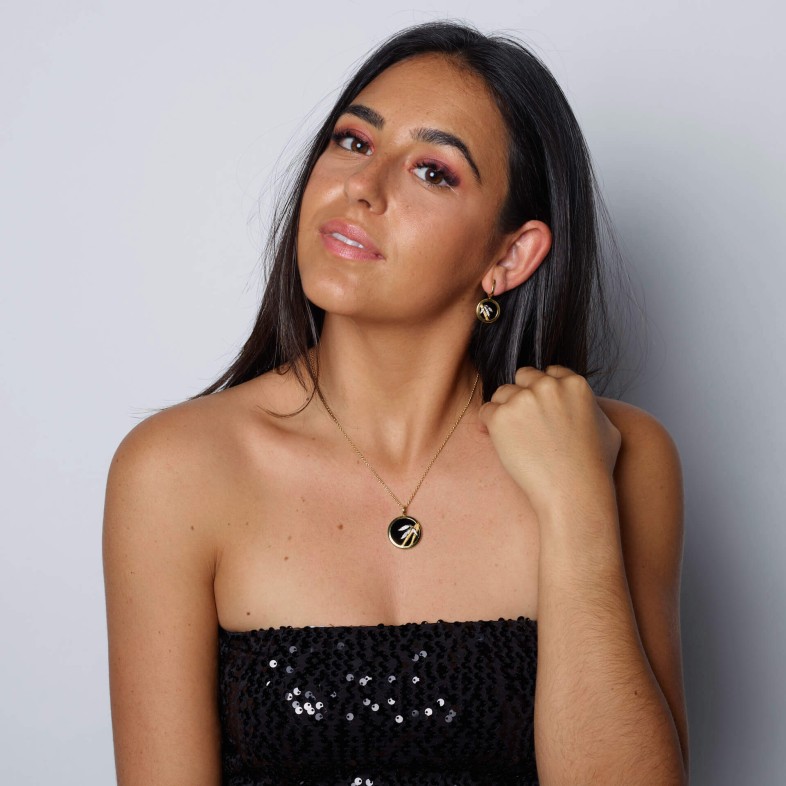 Bamboo | Colar com Diamantes e nix