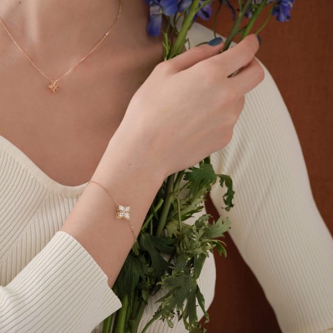 Princess Flower | Diamond Bracelet