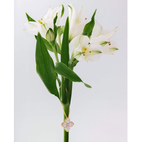 Princess Flower | Diamond Necklace