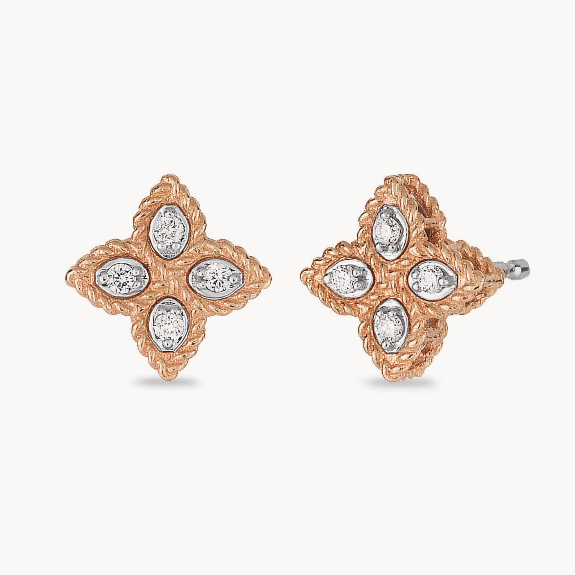 Princess Flower | Brincos com Diamantes