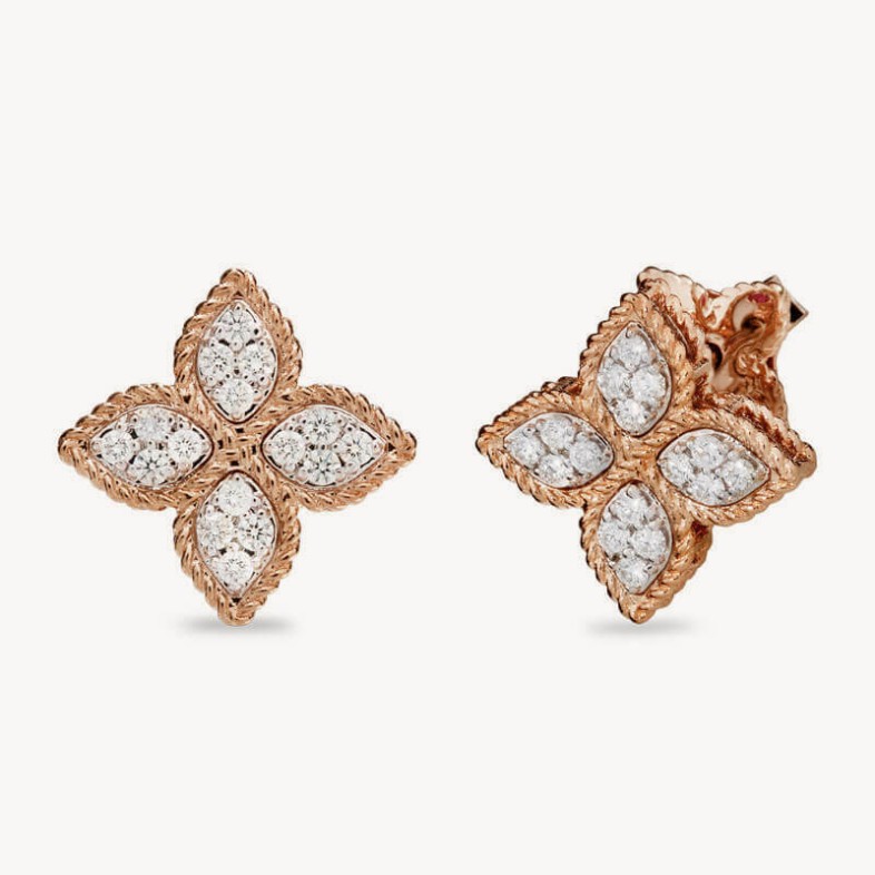 Princess Flower | Diamond Earrings