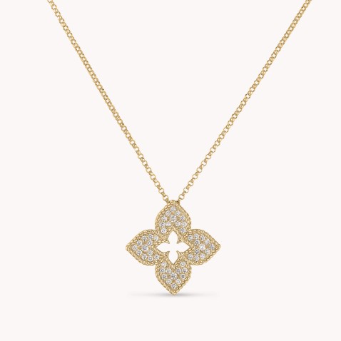 Venetian Princess | Diamonds Pendant Necklace