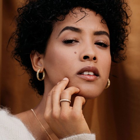 Princess | Anel com Diamantes