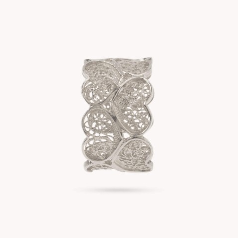 Heart Filigree Ring