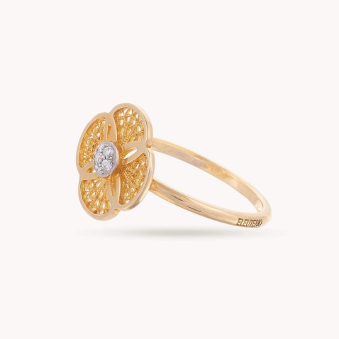 BLOSSOM | Anel com Diamantes