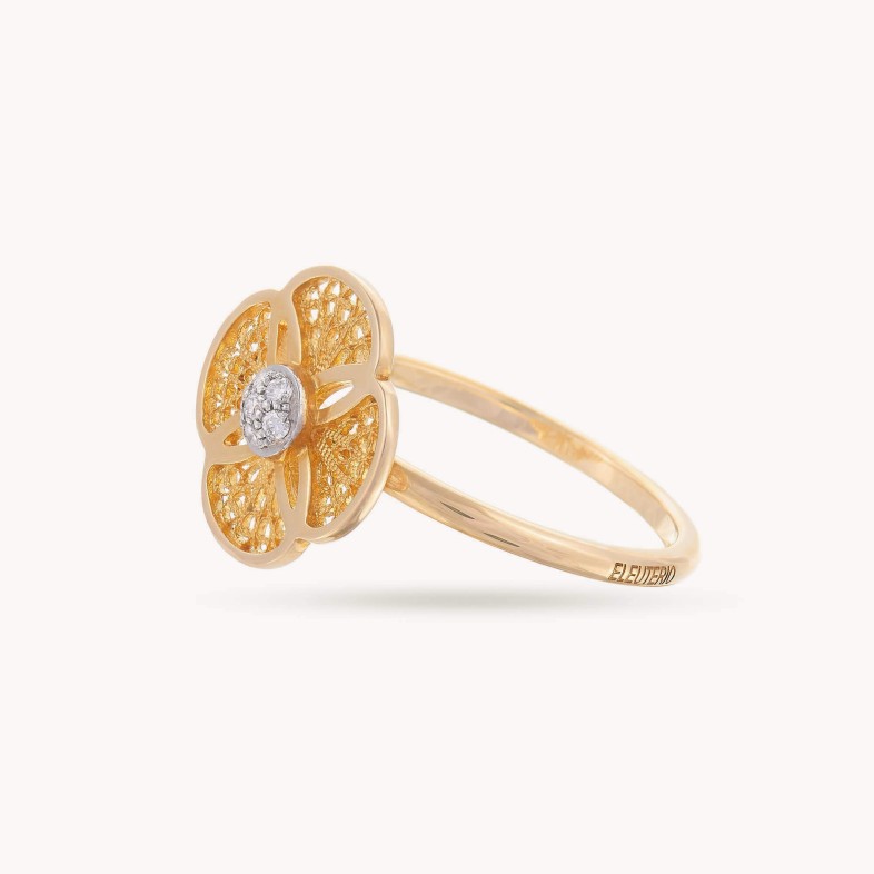 BLOSSOM | Anel com Diamantes