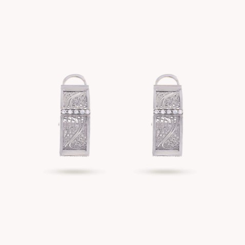 DECO FILIGREE | Diamond Earrings