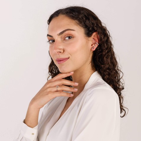 Brincos com Diamantes