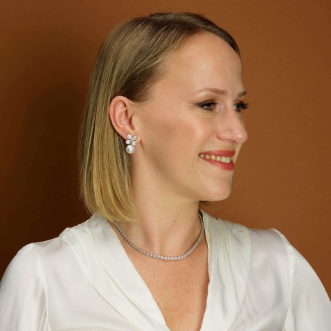 Gargantilha com Diamantes