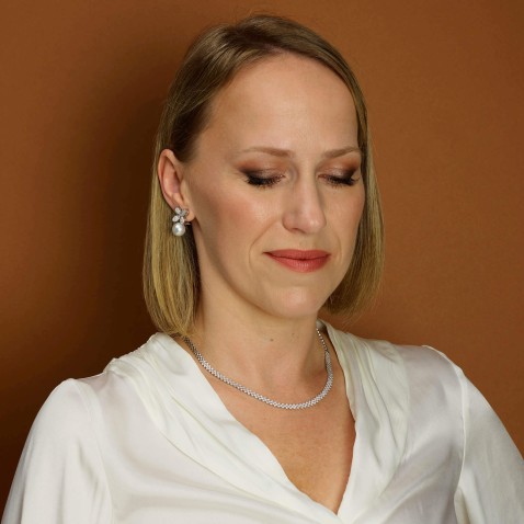 Gargantilha com Diamantes