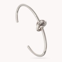 Plain silver / Rhodium-plated silver