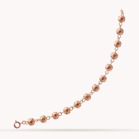 Rose-plated silver