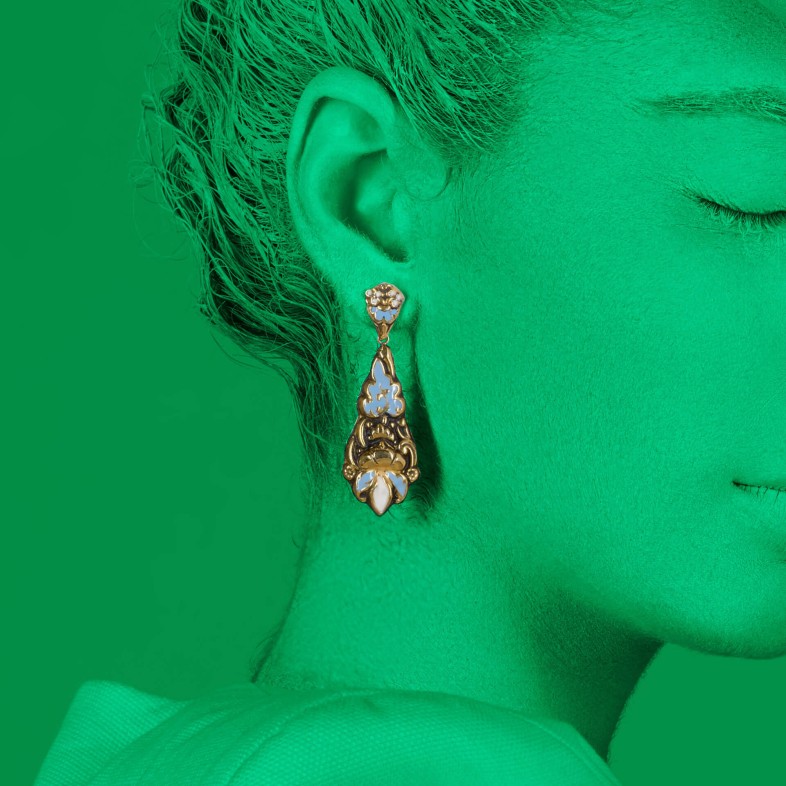 NEOBAROQ | Enamel Earrings