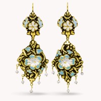 Golden / Turquoise