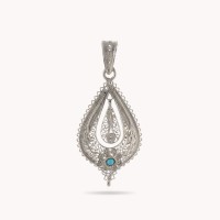 Silver / Turquoise