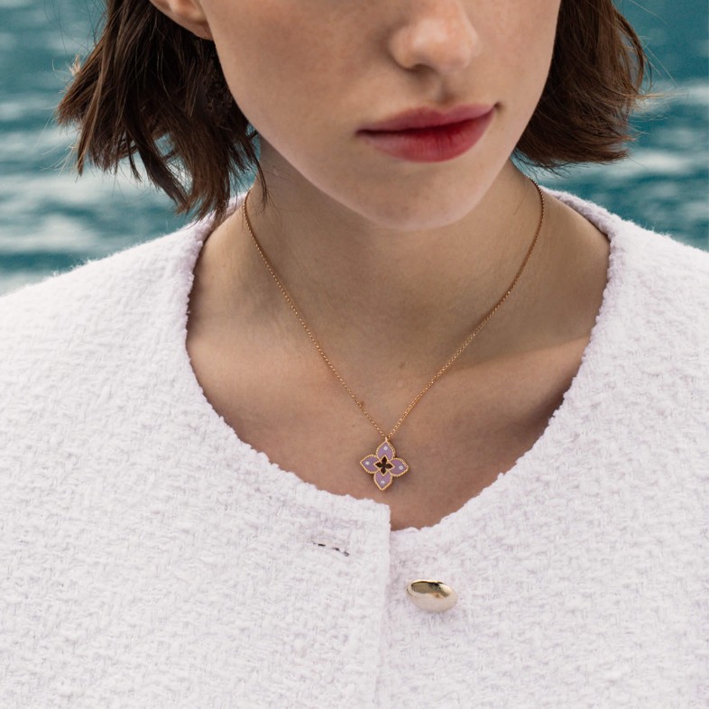 Venetian Princess | Titanium and Diamond Necklace