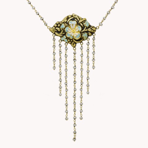 NEOBAROQ | Enamel Gold Necklace
