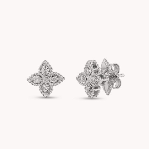 Princess Flower | Diamond Earrings