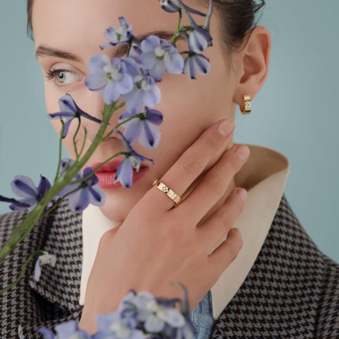 Love in Verona | Diamond Band Ring