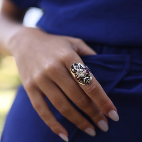 NEOBAROQ | Anel com Esmalte