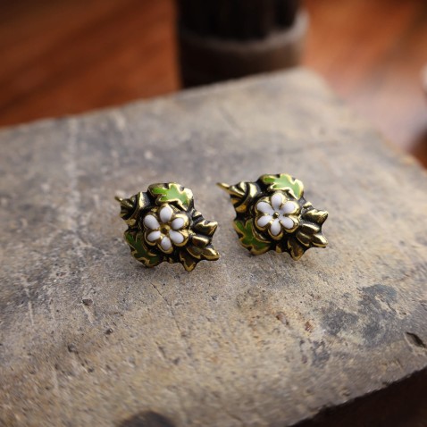 NEOBAROQ | Enamel Earrings