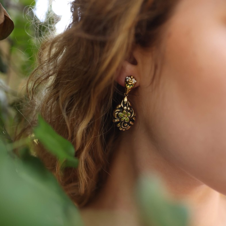 NEOBAROQ | Enamel Earrings