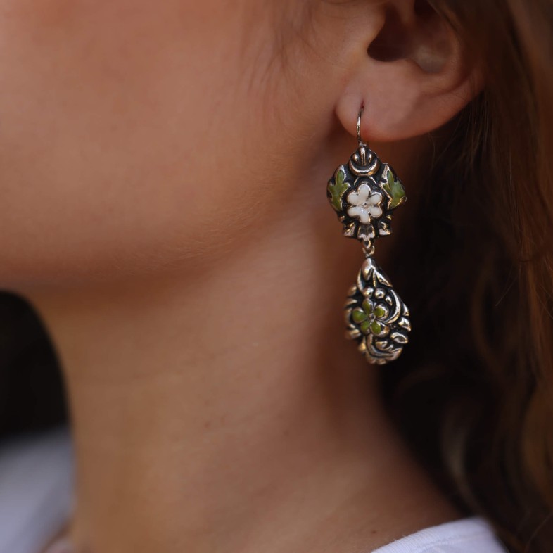 NEOBAROQ | Enamel Earrings