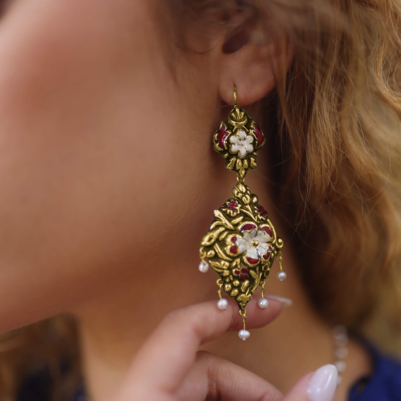 NEOBAROQ | Enamel Earrings