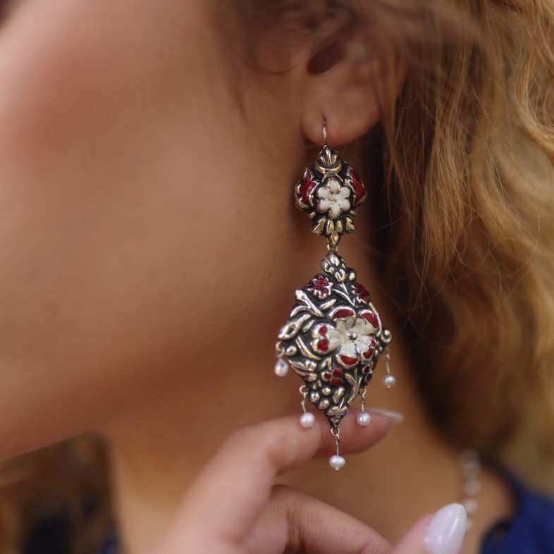 NEOBAROQ | Enamel Earrings