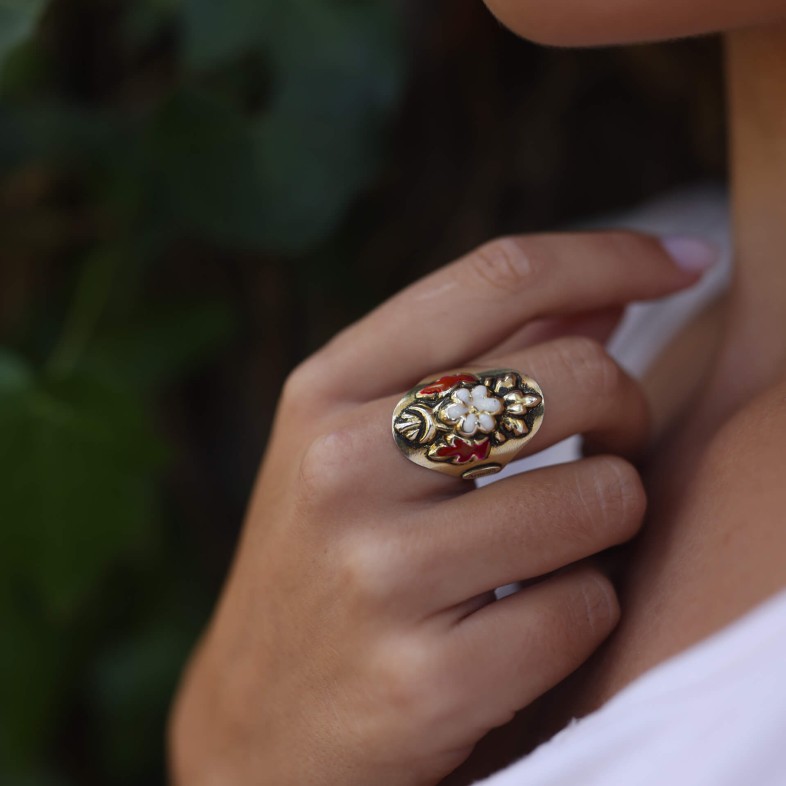 NEOBAROQ | Enamel Ring