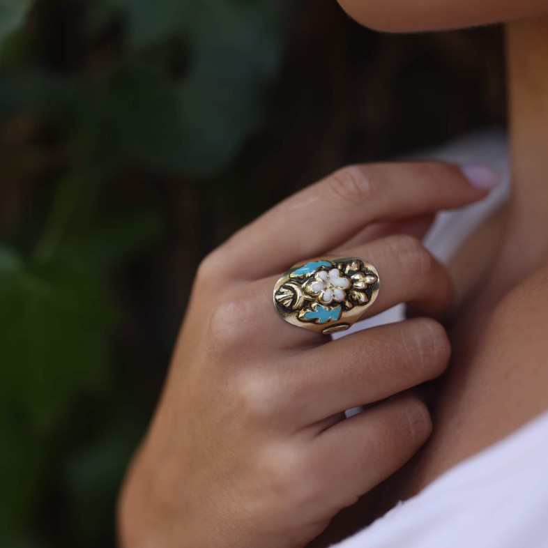 NEOBAROQ | Enamel Ring