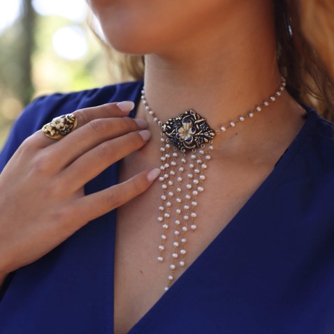 NEOBAROQ | Enamel Necklace